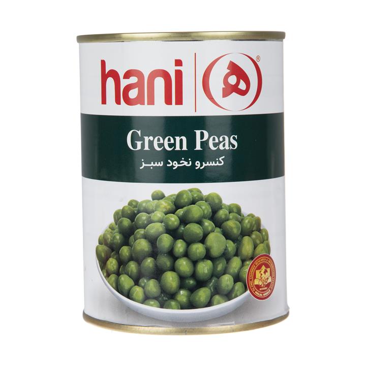 کنسرو نخود سبز هانی وزن 380 گرم Hani Green Peas Canned 380 gr